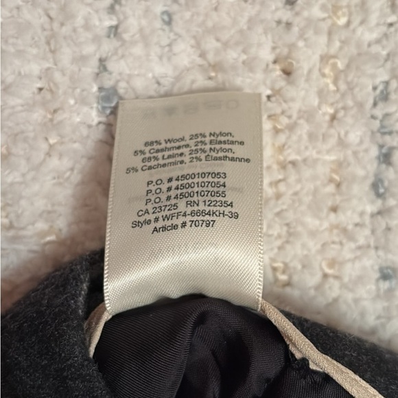 Aritzia Wilfred Chambery Wool Pants Size 00 High Waist Cropped Plaid Trousers | - Picture 6 of 6